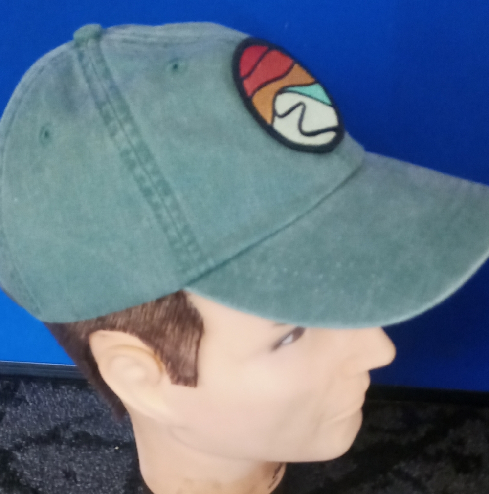 Hill top Tommy breeze Green Cap with Colorful Patch - Picture 2 of 9
